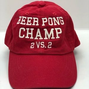 Beer Pong Adjustable “Dad” Hat